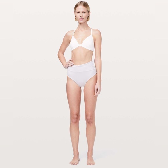Lululemon high waisted reversible swim bottoms